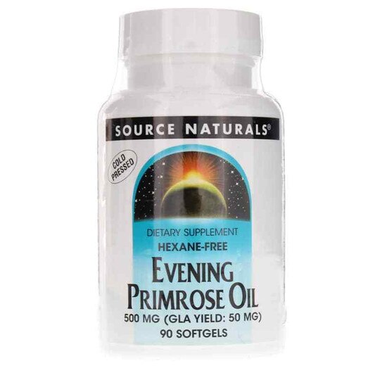 Evening Primrose Oil 500 Mg, 90 Softgels, SNN