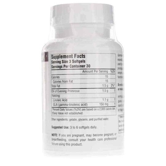 Evening Primrose Oil 500 Mg, 90 Softgels, SNN