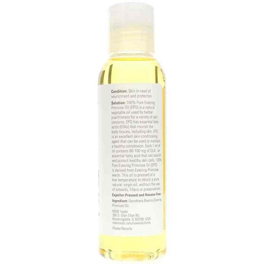 Evening Primrose Oil, 4 Oz, NOW