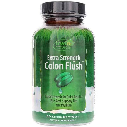 Extra Strength Colon Flush, 60 Liquid Softgels, IRN