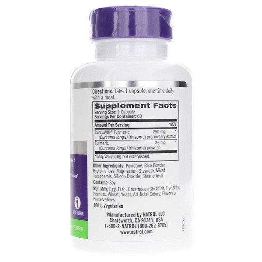 Extra Strength Turmeric Advanced, 60 Capsules, NTR