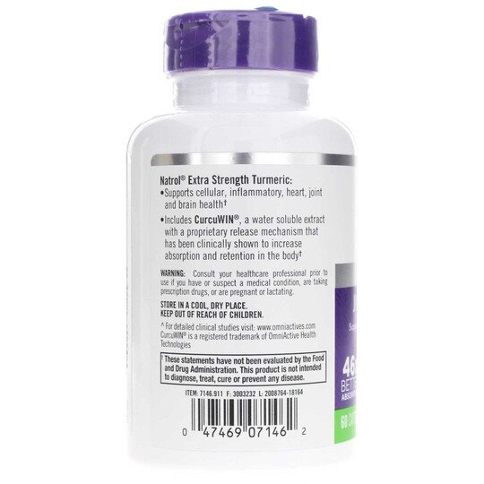 Extra Strength Turmeric Advanced, 60 Capsules, NTR