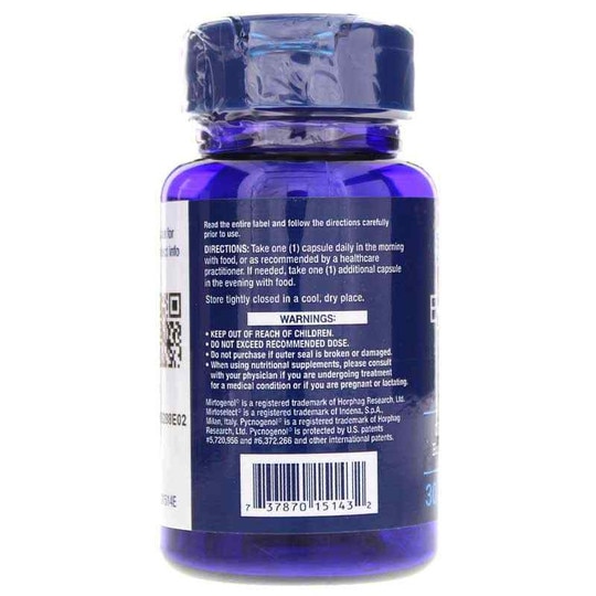 Eye Pressure Support with Mirtogenol, 30 Veg Capsules, LFE