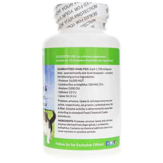 Feline Formula Digestive Enzymes, Dr. Goodpet