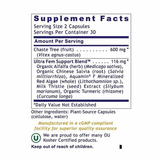 Fem Balance-FX Female Support, 60 Veg Capsules, PRL