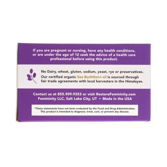 Femininity Vaginal Moisture Supplement, Sibu Beauty