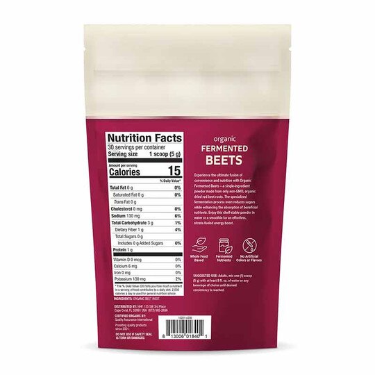 Fermented Beet Powder, 5.29 Oz, DRM