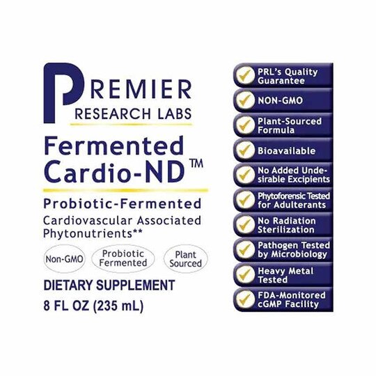 Fermented Cardio-ND With Cardiovascular-Associated Nutrients, 8 O, PRL
