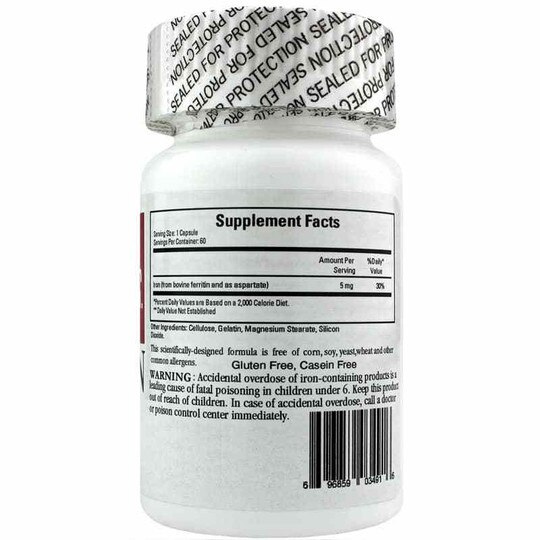 Ferritin Bioavailable Iron, 60 Capsules, CR