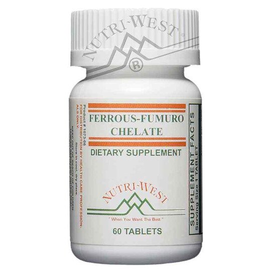 Ferrous-Fumuro Chelate, 60 Tablets, NWE