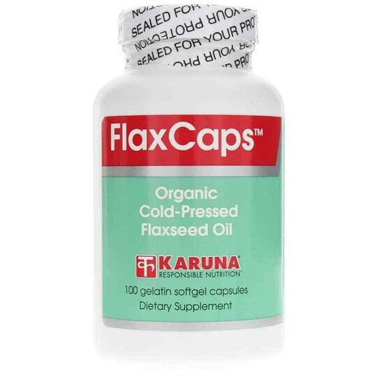 FlaxCaps, 100 Softgels, KRU