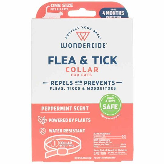Flea & Tick Collar for Cats, WND
