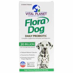 Flora Dog Probiotic 20 Billion CFU Capsules