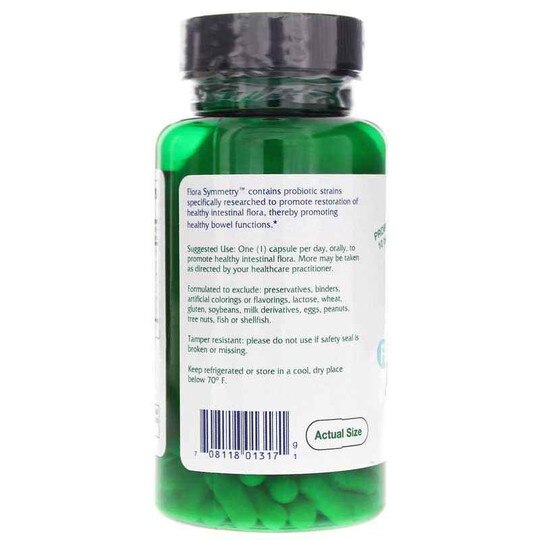 Flora Symmetry Pro, 60 Vegan Capsules, VTAP
