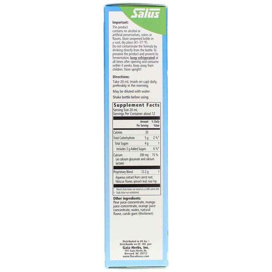 Floradix Calcium Liquid Mineral Supplement, 8.5 Oz, SAL