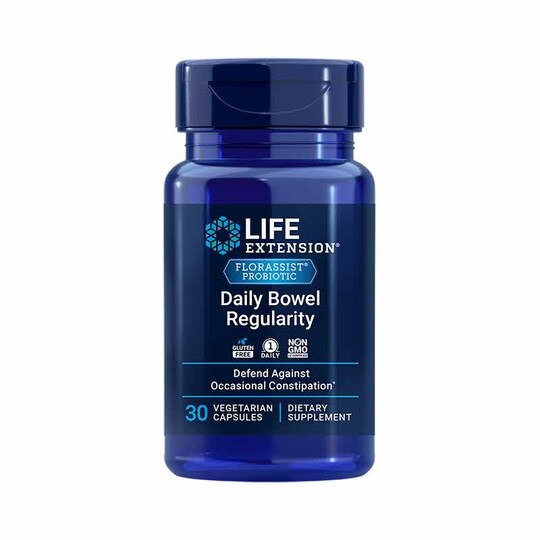 FlorAssist Daily Bowel Regularity, 30 Veg Capsules, LFE