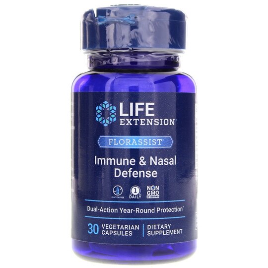 FlorAssist Immune & Nasal Defense, 30 Veg Capsules, LFE