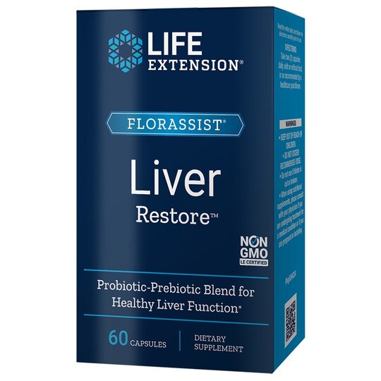 FlorAssist Liver Restore, 60 Capsules, LFE