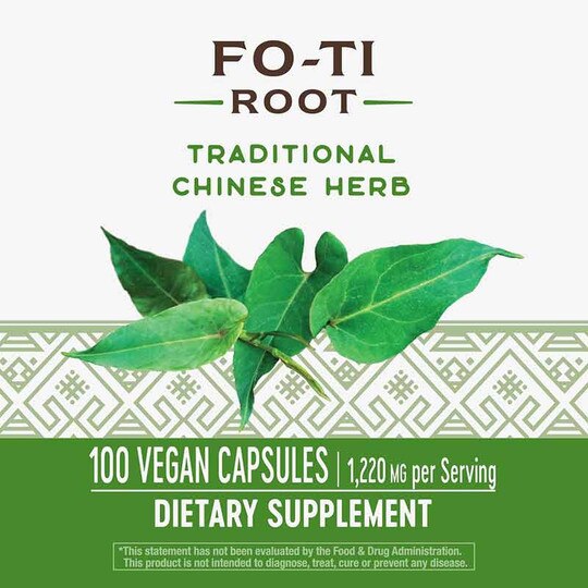 Fo-Ti Root, 100 Vegan Capsules, NWA