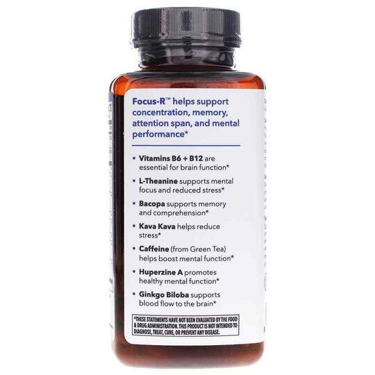 Focus-R, 60 Veg Capsules, LSE