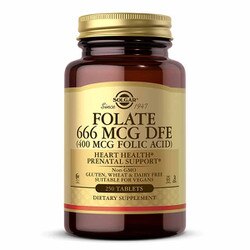 Folate 666 Mcg DFE (Metafolin 400 Mcg)