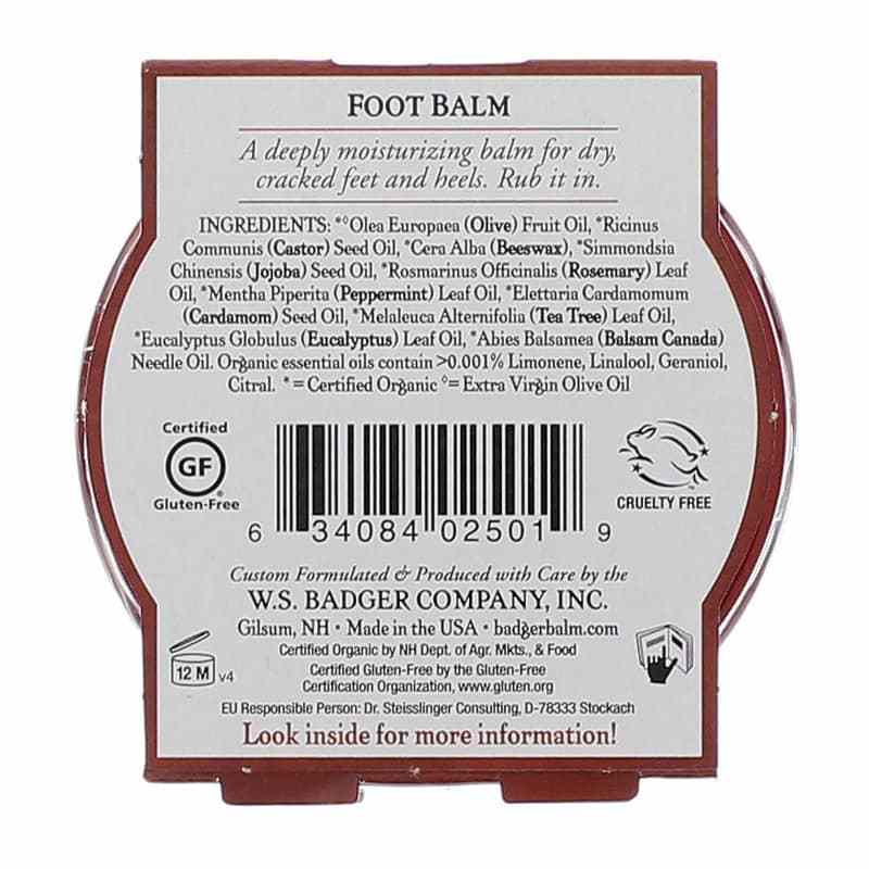 Foot Balm, Badger
