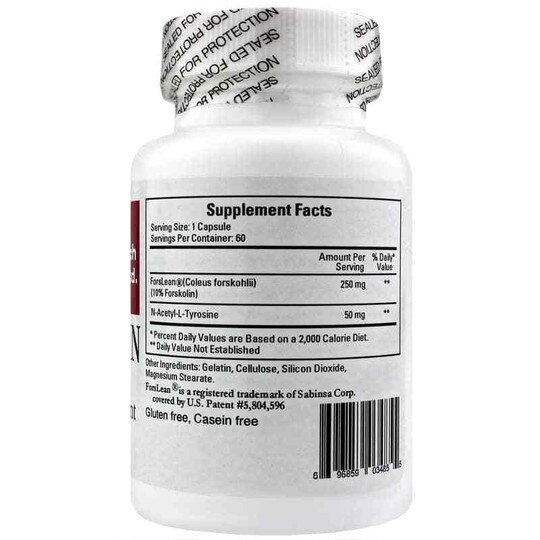 Forskolin, 60 Capsules, CR