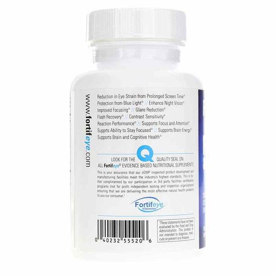 Fortifeye Focus & Brain, 30 Softgels, FFV