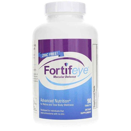 Fortifeye Macular Defense Zinc Free, 90 Tablets, FFV