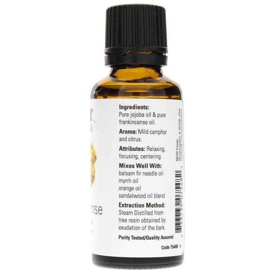 Frankincense 20% Essential Oil Blend, 1 Oz, NOW