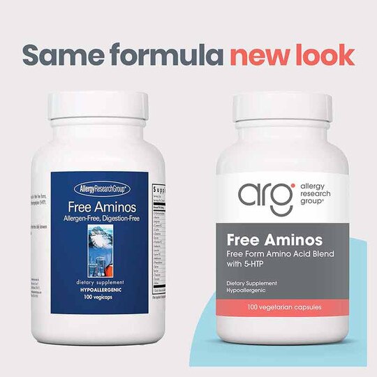 Free Aminos, 100 Veg Capsules, ARG