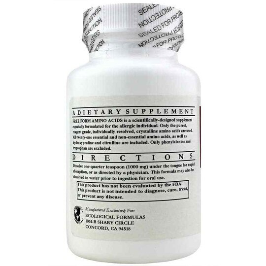 Free Form Amino Acids, 50 Grams, ECF