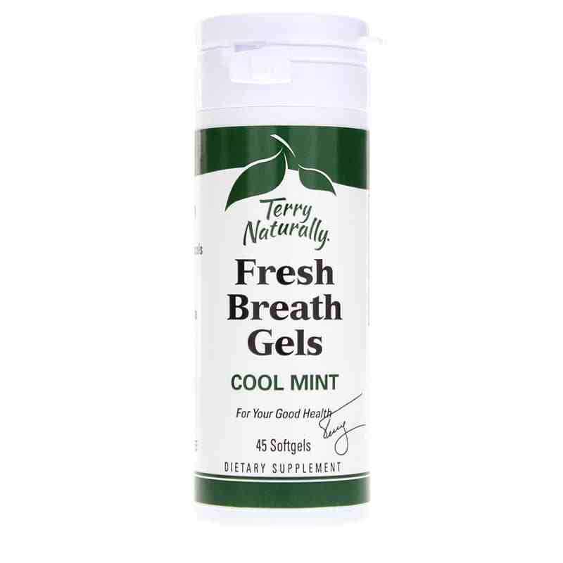Fresh Breath Gels Cool Mint, Terry Naturally