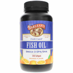 Fresh Catch Fish Oil Omega-3 EPA/DHA in Natural Orange Flavor 1