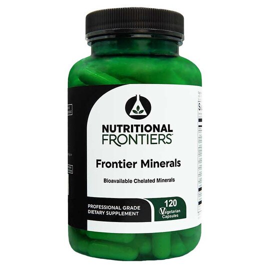 Frontier Minerals, 120 Veg Capsules, NTF