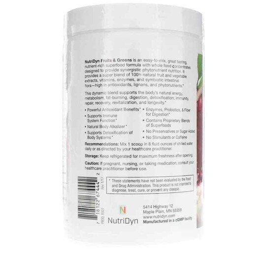 Fruits & Greens Daily Drink, ND