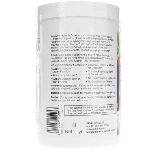 Fruits & Greens Daily Drink, ND
