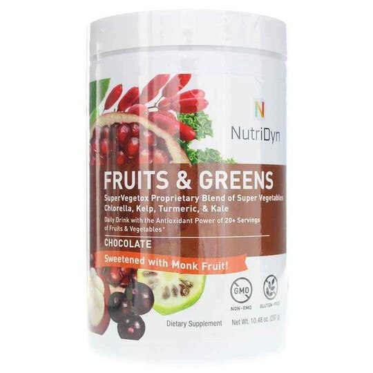 Fruits & Greens Daily Drink with Monk Fruit, ND