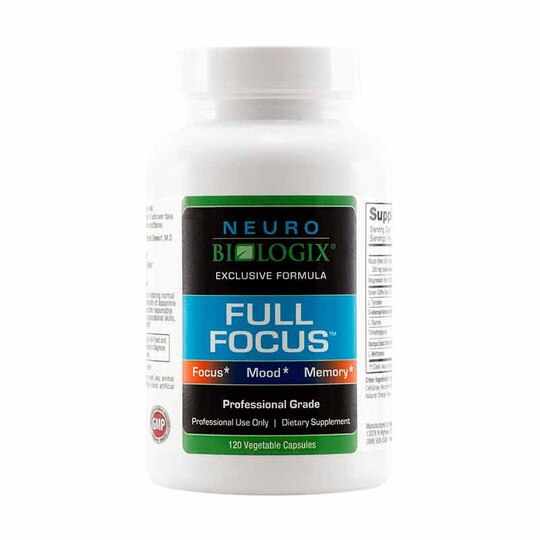 Full Focus, 120 Veg Capsules, NBX
