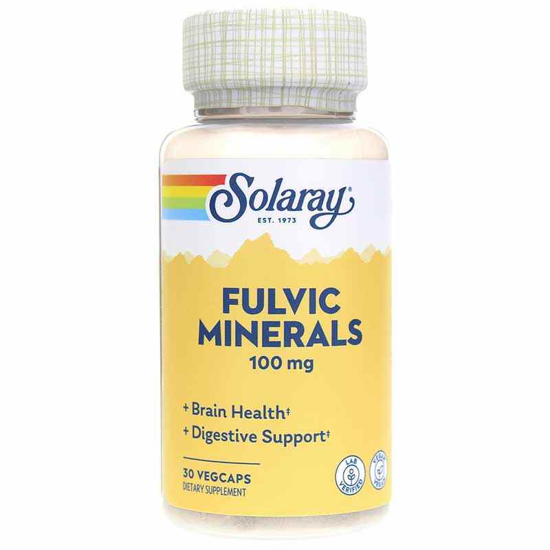 Fulvic Minerals 100 Mg, Solaray