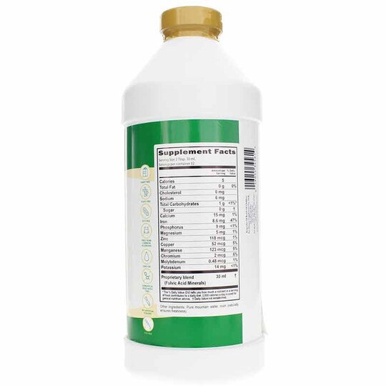 Fulvic Minerals, 33 Oz, BTN
