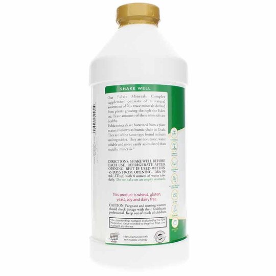 Fulvic Minerals, 33 Oz, BTN