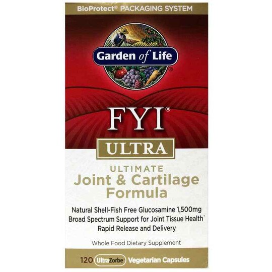 FYI Ultra Ultimate Joint & Cartilage Formula, 120 Veg C, GOL