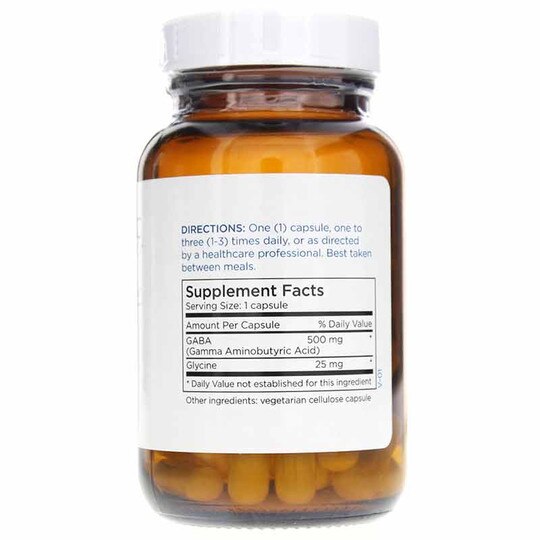 GABA-500, 60 Capsules, MTM