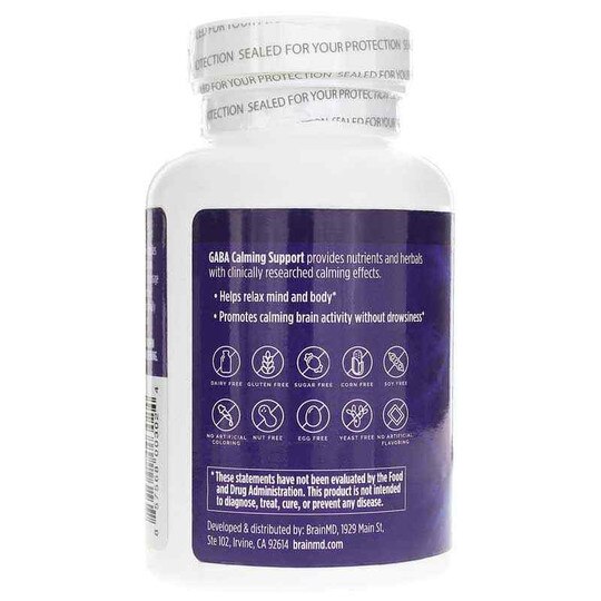 GABA Calming Support, 90 Capsules, BMD