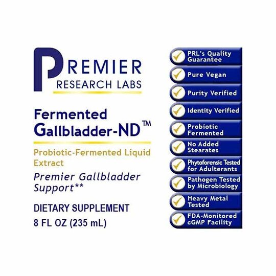 Gallbladder-ND Fermented Gallbladder Support, 8 Oz, PRL