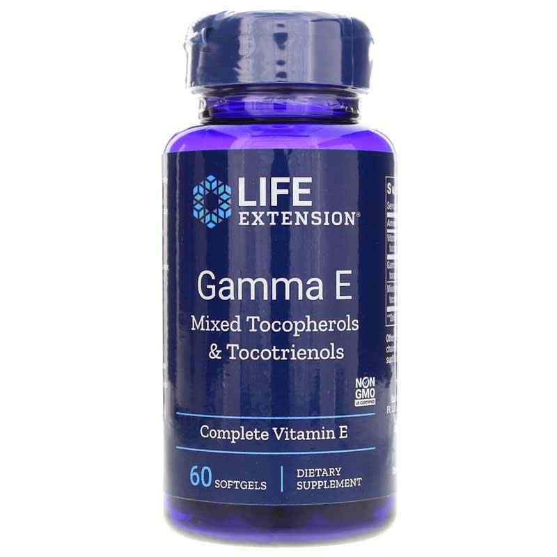 Gamma E Mixed Tocopherols & Tocotrienols, Life Extension