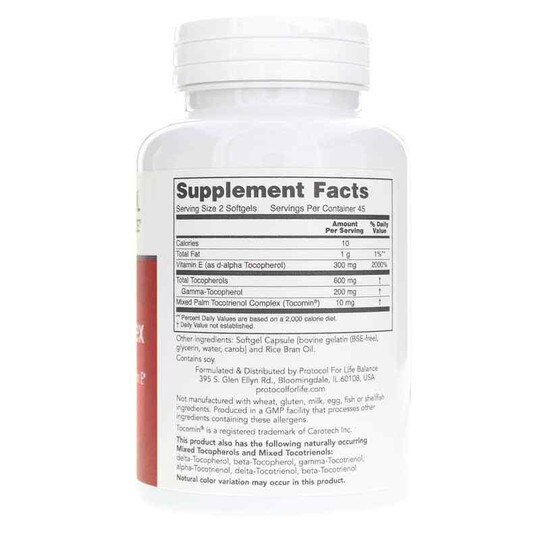 Gamma E Toco Complex, 90 Softgels, PFLB