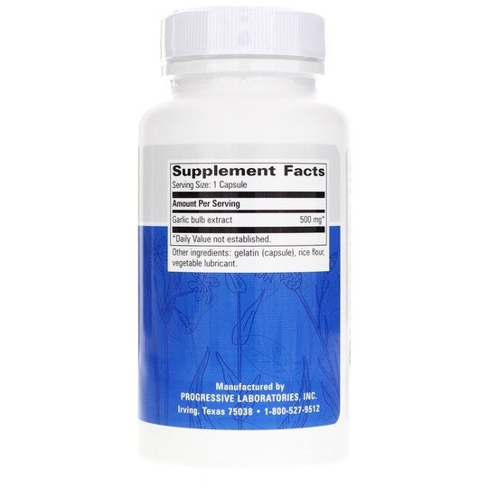 Garlic 500 Mg, 100 Capsules, PGL