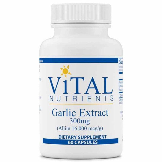 Garlic Extract 300 Mg, Vital Nutrients